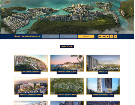 Mẫu dự án bất động sản Tnb Land