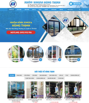 Dự án cửa nhôm Xingfa Hùng Thịnh