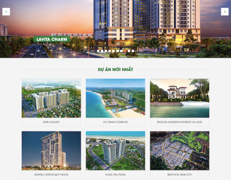 Mẫu dự án bất động sản Hưng Thịnh Land