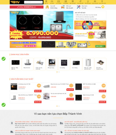 Dự án Bếp Thành Vinh