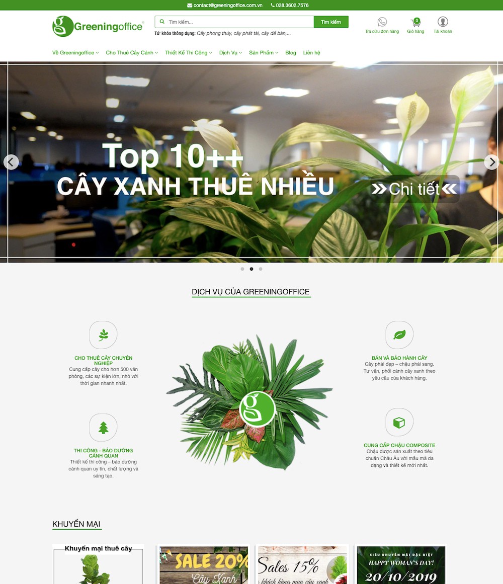 Dự án Greeningoffice