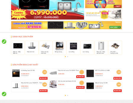 Dự án Bếp Thành Vinh