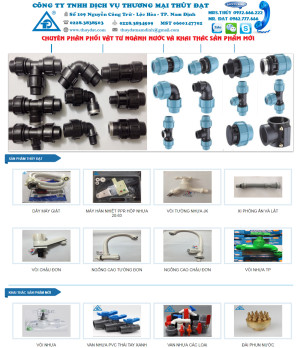 Dự án Vật Tư Ngành Nước Thúy Đạt
