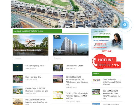 Dự án bất động sản Hưng Thịnh Service