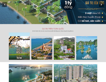 Mẫu dự án bất động sản Mai Việt Land