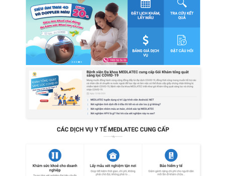 Dự án bệnh viện Đa Khoa Medlatec