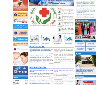 Mẫu dự án bệnh viện Thành Phố Thanh Hoá
