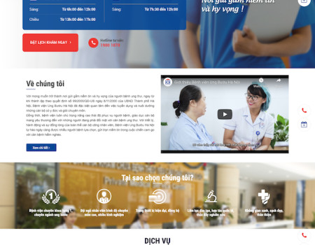 Dự án bệnh viện Ung Bướu Hà Nội