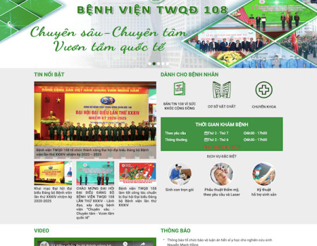 Dự án bệnh viện Trung Ương Quân Đội 108