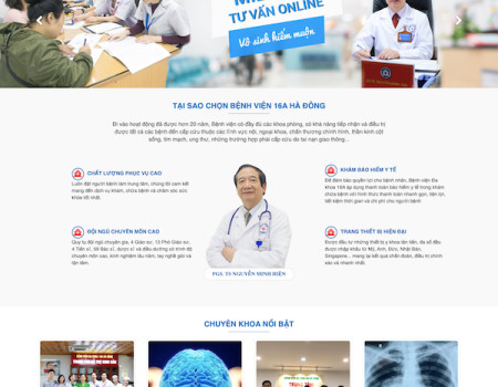 Dự án bệnh viện Đa Khoa 16A Hà Đông