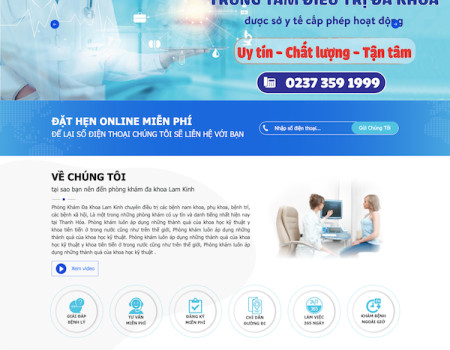 Dự án Phòng khám Đa Khoa Lam Kinh