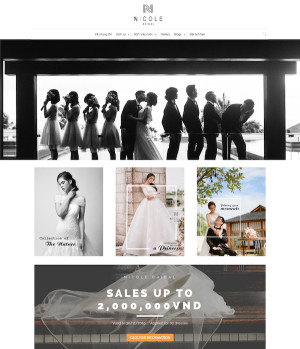 Dự án áo cưới Nicole